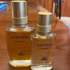 🚪NWOB Stetson after shave.75 oz / cologne 1.5 oz set